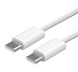 Кабель Apple USB Type-C to USB-C Charge Cable 1m White (MQKJ3) (woven обплетение) без коробки 013 фото 2