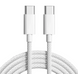 Кабель Apple USB Type-C to USB-C Charge Cable 1m White (MQKJ3) (woven обплетення) без коробки 013 фото 1