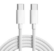Кабель Apple USB Type-C to USB-C Charge Cable 1m White (MQKJ3) (woven плетение)