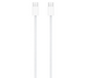 Кабель Apple USB Type-C to USB-C Charge Cable 1m White (MQKJ3) (woven обплетення)  014 фото 3