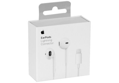 Наушники с микрофоном Apple EarPods with Lightning Connector (MMTN2) 021 фото